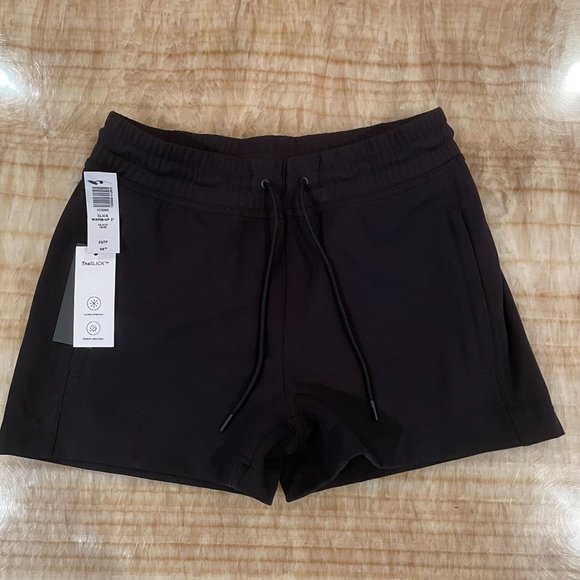 BNWT Aritzia TnAction TnaSLICK Warm-Up 3" Short Black XS - Picture 4 of 6